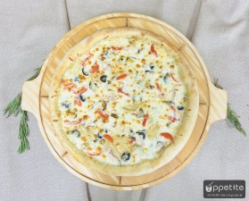 Пицца c морепродуктами