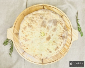 Пирог с сыром и зеленью